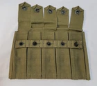 WW2 US Army Thompson 5 Storage Bags Ammo Pouch-Military