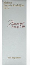 MAISON FRANCIS KURKDJIAN BACCARAT ROUGE 540 EAU DE PARFUM SPRAY 1.2 Oz / 35 ml