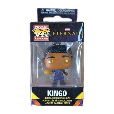 Funko Pocket Pop! Marvel Eternals Kingo Bobble Head Keychain