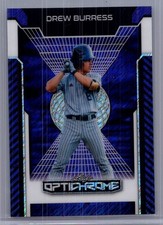 Drew Burress 2025 Leaf Optichrome Baseball 1/1 Pre Production Proof