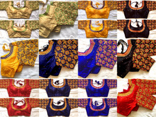 Saree Blouse Readymade Designer Sari Choli Indian Party Wear Bollywood Dress