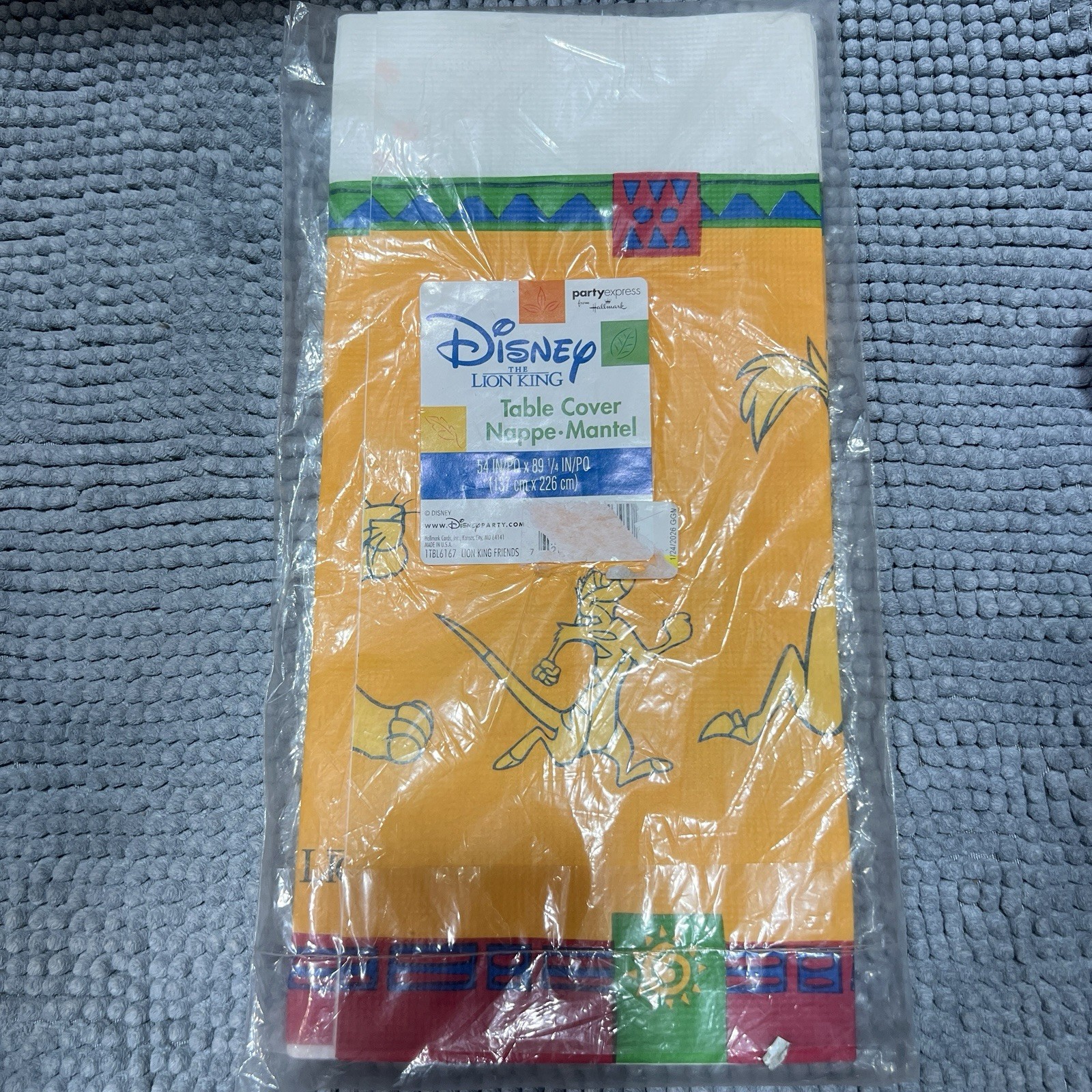 54x89 Hallmark Party Express 1990s