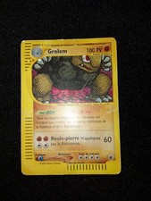 Carte - Grolem - 14/165 - Expedition - Pokemon - Holo - Rare - bon etat- FR