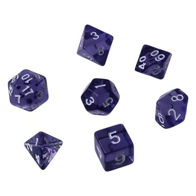 D4 D6 D8 D10 D12 D20 Game Set