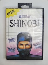 Shinobi (Sega Master System, 1988) Game CIB Complete Tested Retro Authentic