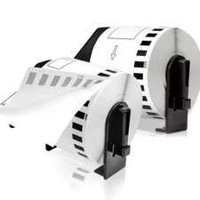 Brother DK-2205 Compatible Labels - 2 Rolls - 2.4 x 100 ft Continuous Roll New