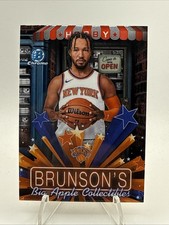 2025-26 Bowman Jalen Brunson Hobby Stars Big Apple Collectibles Insert