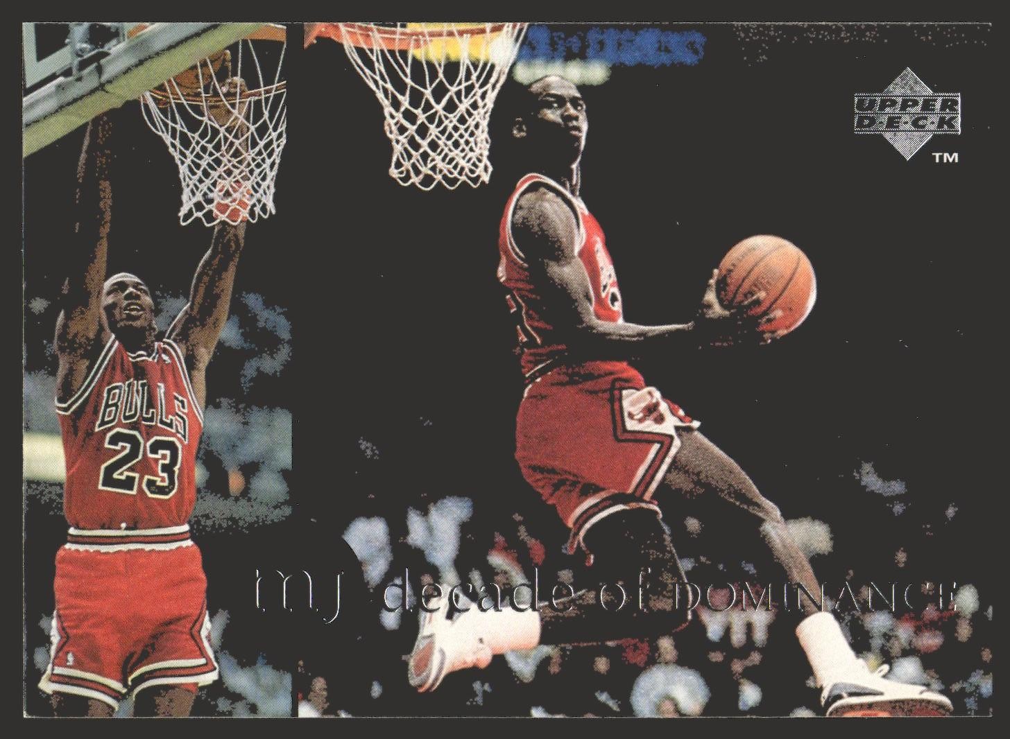 1994 Upper Deck Jordan Rare Air #J3 Michael Jordan Decade of Dominance HOF NBA