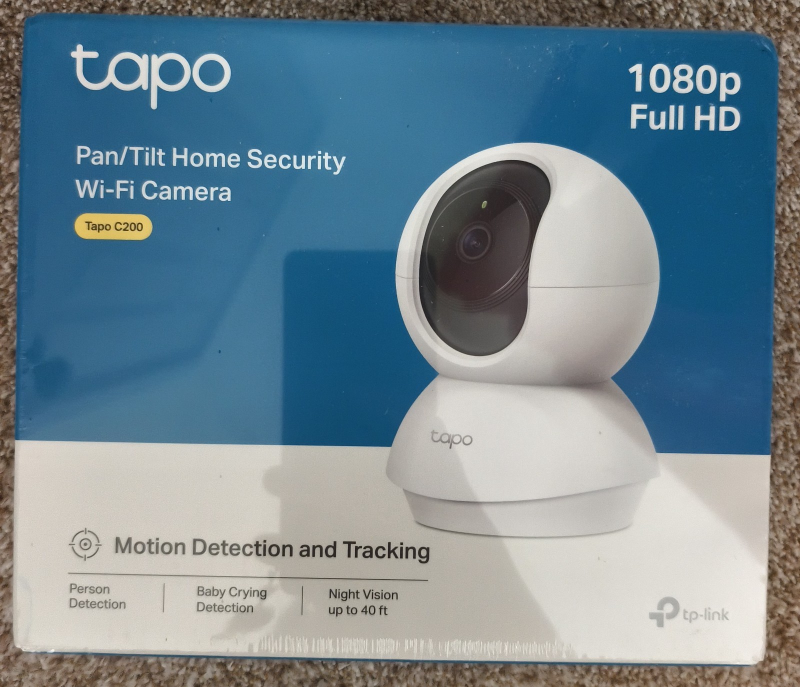 Brand new Tapo C200 1080p Pan/Tilt Home Security Wi-Fi Camera