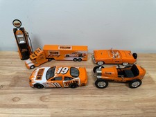 Yellow Racing Diecast Metal Race Car Lot - Fast Free Shipping 