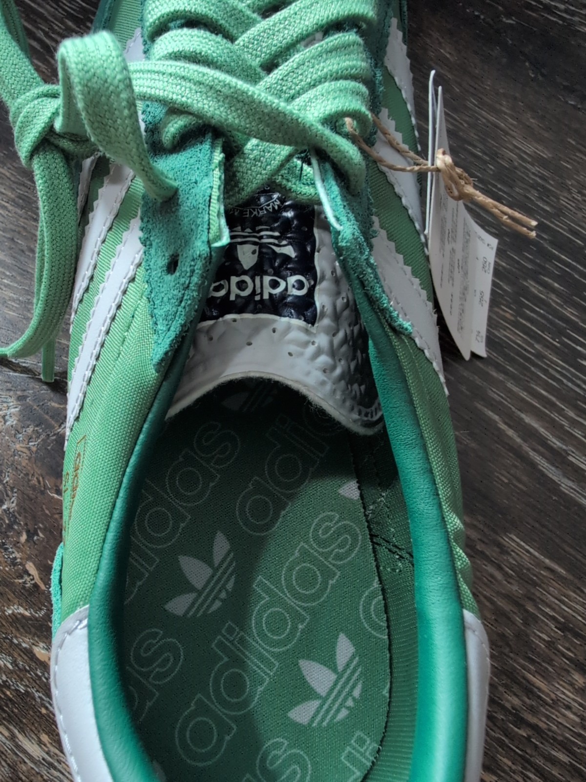 adidas Originals Men's SL 72 RS Shoes in Green and White 7.5 men IH8016 thumbnail 5