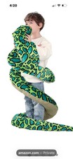 Giant Snake Stuffed Animal Plush Toy,106" Large Cobra Cute Jumbo Soft Toys,Huge