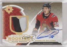 2019 Ultimate Collection Rookies Gold 67/99 Rudolfs Balcers #132 Patch Auto um0