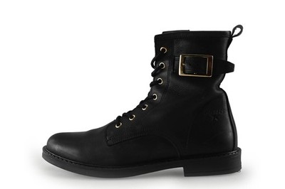 Giga Damen Schnurstiefel in größe EU 37 Schwarz