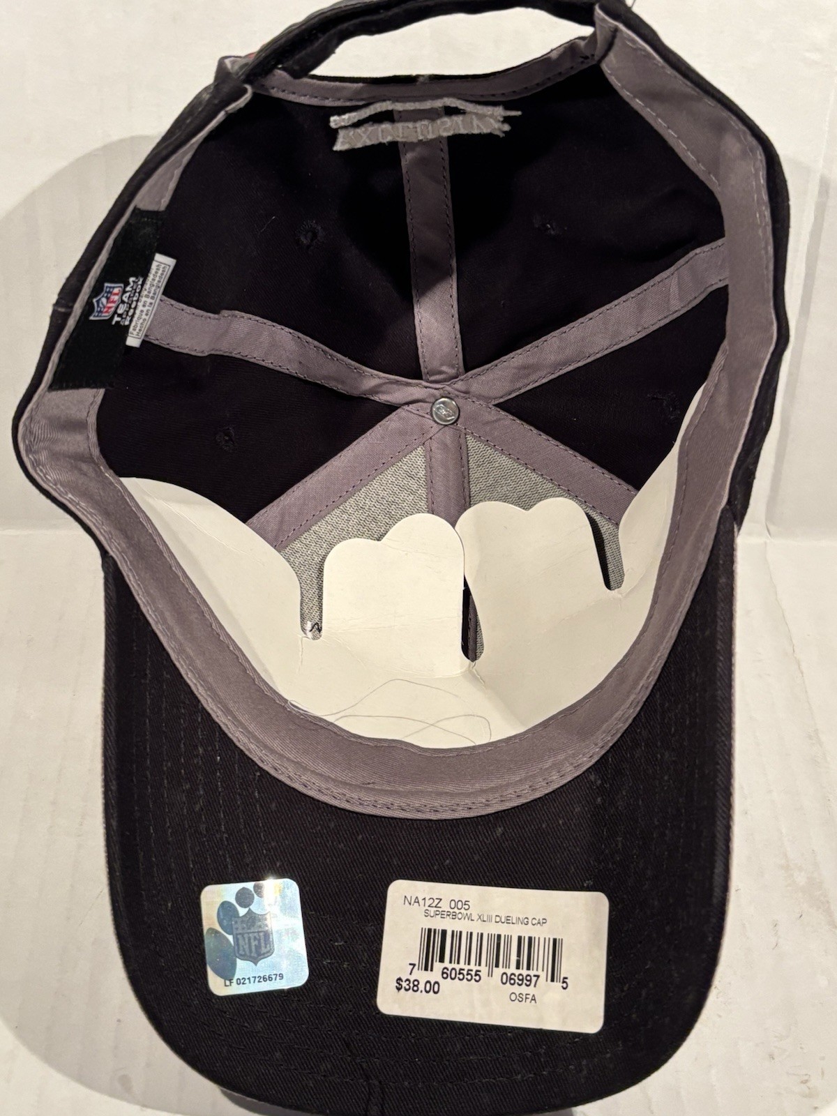 SUPER BOWL XLIII Dueling Helmets Hat STEELERS CARDINALS NFL Football NEW thumbnail 6