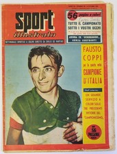 Lo Sport Illustrato 40 - 1955 Serie A Matchday 3 Coppi Rocky Marciano 49-0
