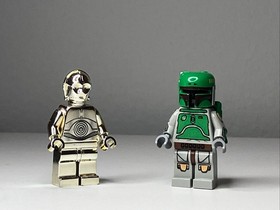 💎LEGO Star Wars 10123 Cloud City Boba Fett & Chrome Gold C-3PO (1 of 10,000) 