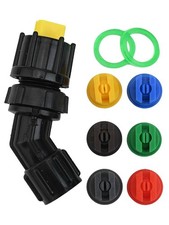 Kit t��te et buse de pulv��risateur de jardin avec 6 tailles pour pulv��risation