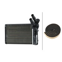 WäRmetauscher Innenraumheizung 234 X 157 Mm Hella FüR U.A. Renault Clio