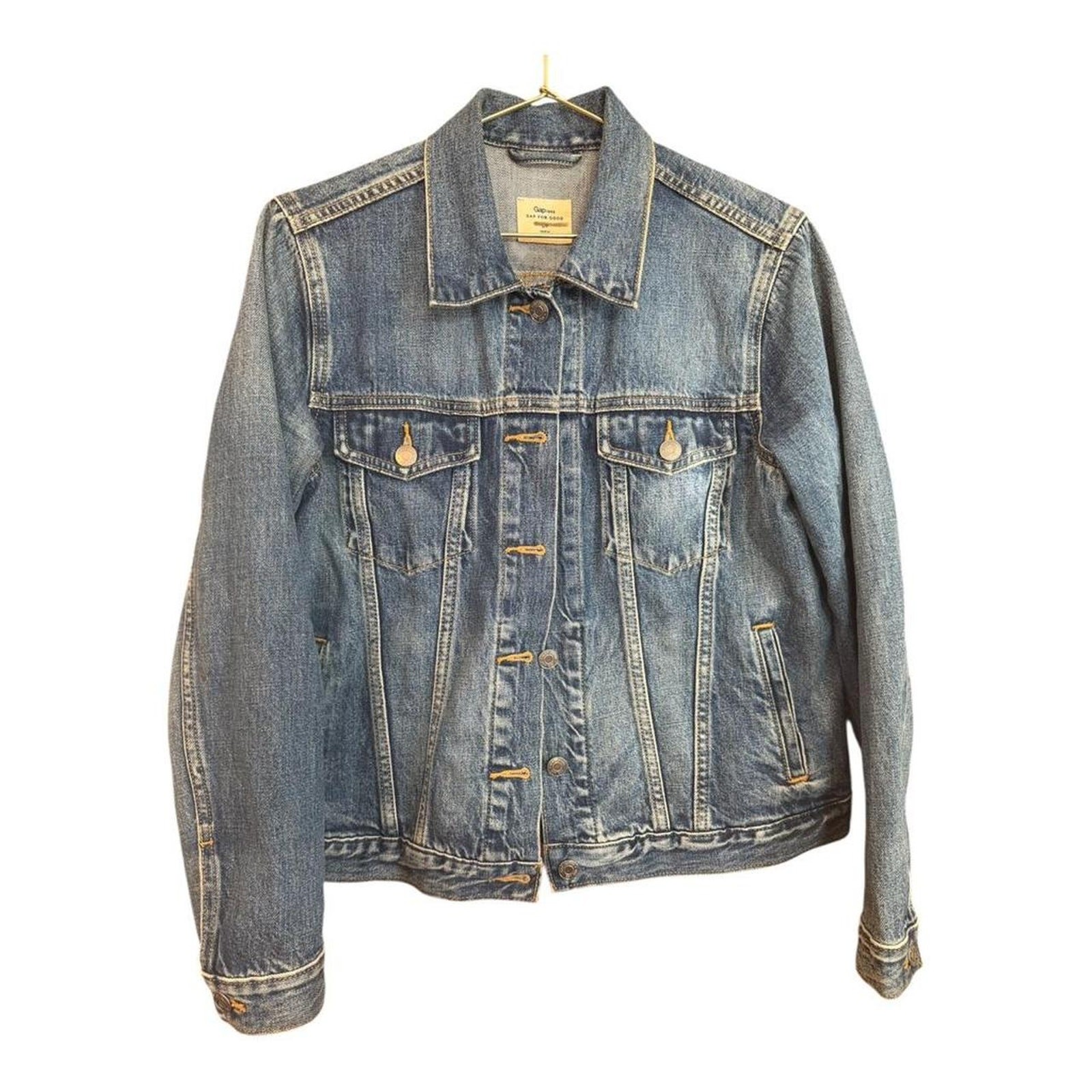 Gap denim oversized jacket - image 4