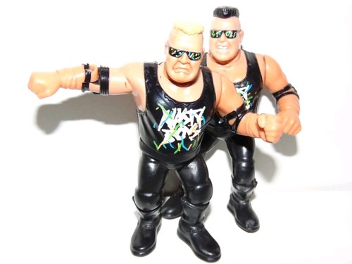 Vintage Hasbro WWF  The Nasty Boys Tag Team Wrestl...
