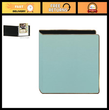 12"x12" Gold Piped Edge 3-Ring Binder Scrapbook Album - Crystal Light Blue