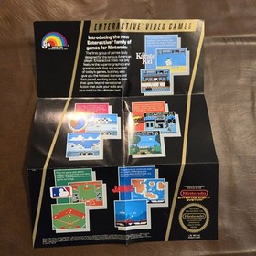 Original Nintendo NES 1987 RBI Baseball Box. No Game - Box Only.