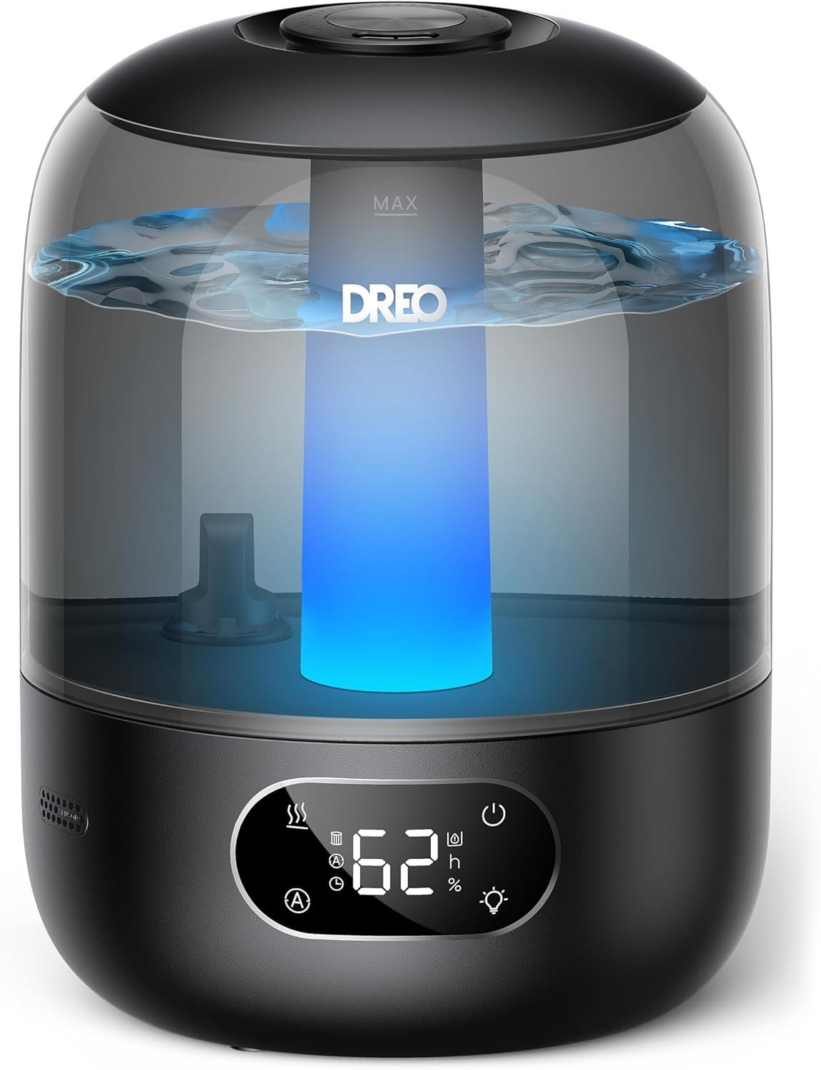 Dreo Humidifier Bedroom Sensor 26db Quiet Cool Mist Ultrasonic Humidifier New