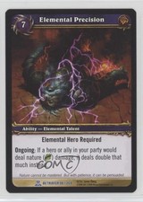 2008 World of Warcraft TCG: Servants of the Betrayer Elemental Precision #98