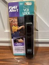 First Alert True Fit VCR Lock Child Safety Lock, Model CSVL1, Black