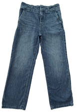 Pilcro Anthropologie Wide Leg Jeans Womens 27 High Rise Trouser Dark Wash Boho