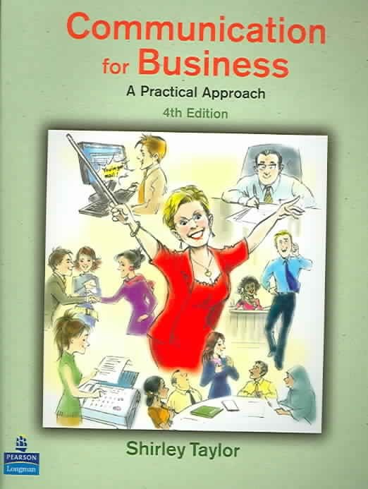 Communication for Business by Shirley Taylor (Paperback Book)