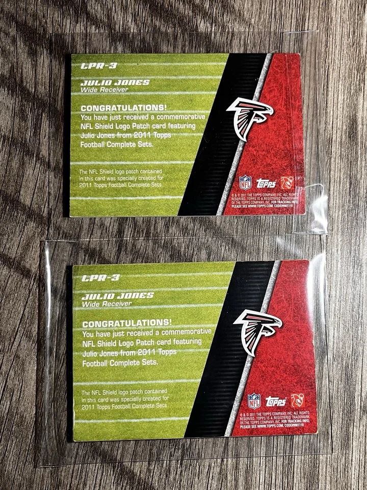 Escudo Topps 2011 Julio Jones novato NFL, FUTURE HOF. 🔥🔥   Foto 2 de 2