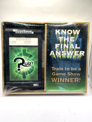 HERBKO GAME SHOW COMPANION 480 QUESTIONS & ANSWERS QUIZ GAME 2000 NEW