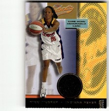 2002 Fleer Authentix WNBA Nikki McCray Memorabilia Authentix Ripped #NNO