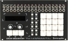 Erica Synths Drum Sequencer Eurorack Sequencer Module with Sixteen Trigger Outs,