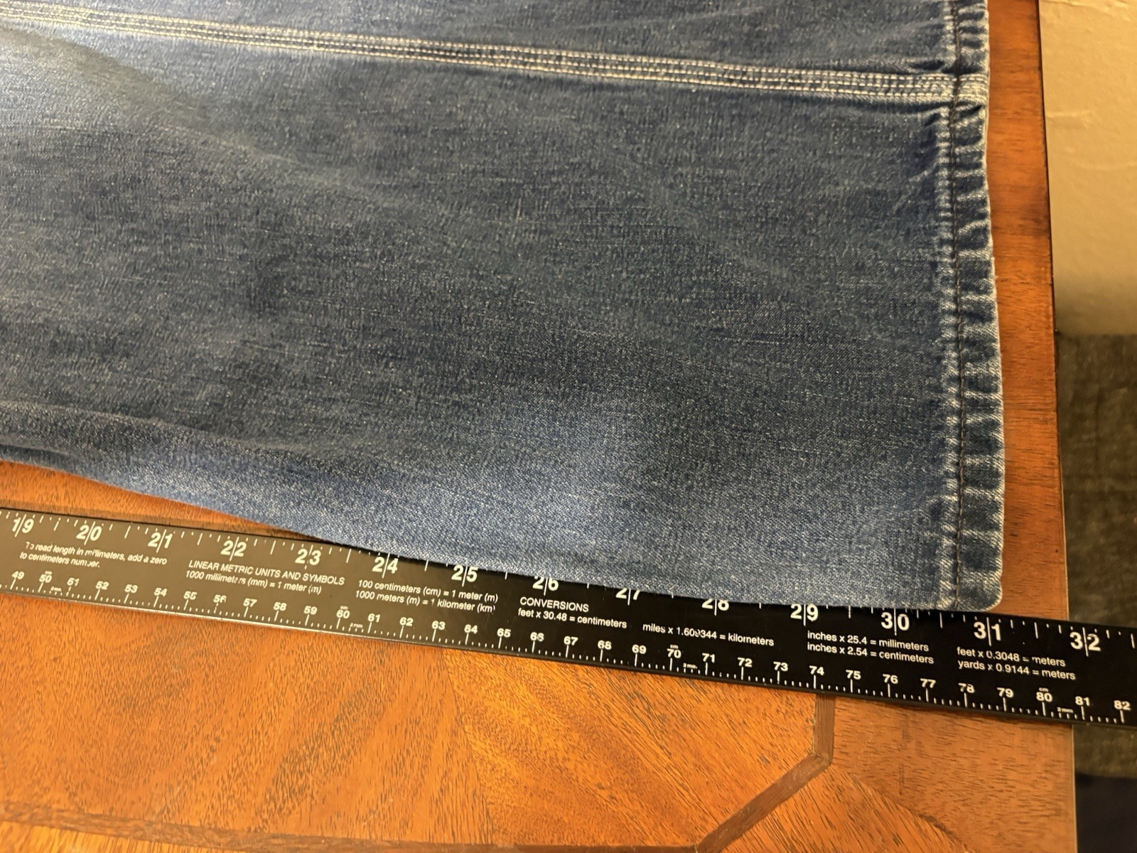 VTG 40s 50s Lee Jelt Denim Overalls Sanforized Un… - image 13