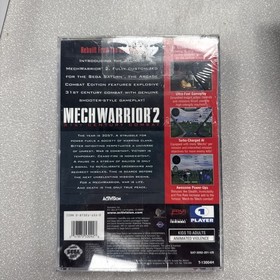 MechWarrior 2 Sega Saturn NEW FACTORY SEALED