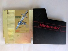 Zelda II: The Adventure of Link Gold Cart (Nintendo NES, 1988)Authentic Untested