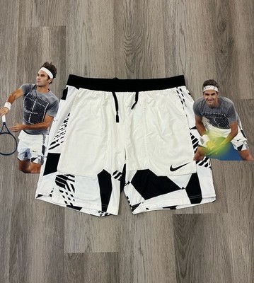 Roger Federer Nike 2017 Australian Open Shorts Size Large Dri-fit Tennis