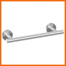 Brushed Nickel Hand Towel Bar, 9-Inch Towel Racks for Bathroom