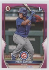 2023 Bowman Prospects Fuchsia 103/299 Pedro Ramirez Pedro Ramírez #BP-2 4k8