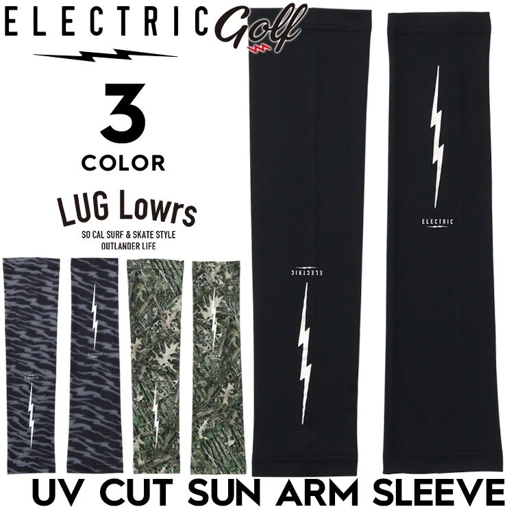 ELECTRIC GOLF UV Cut Sun Arm Sleeves (EA120)