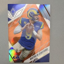 2022 Panini Phoenix Orange Parallel Matthew Stafford #60 /99 Los Angeles Rams
