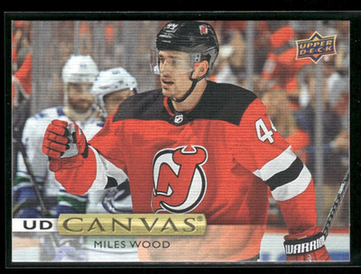 2019-20 Upper Deck - Ud Canvas Miles Wood #C38