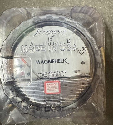 #ad Dwyer 2020 Magnehelic Differential Pressure Gauge Range 0 20quot; WC INH2O 102012 $65.00