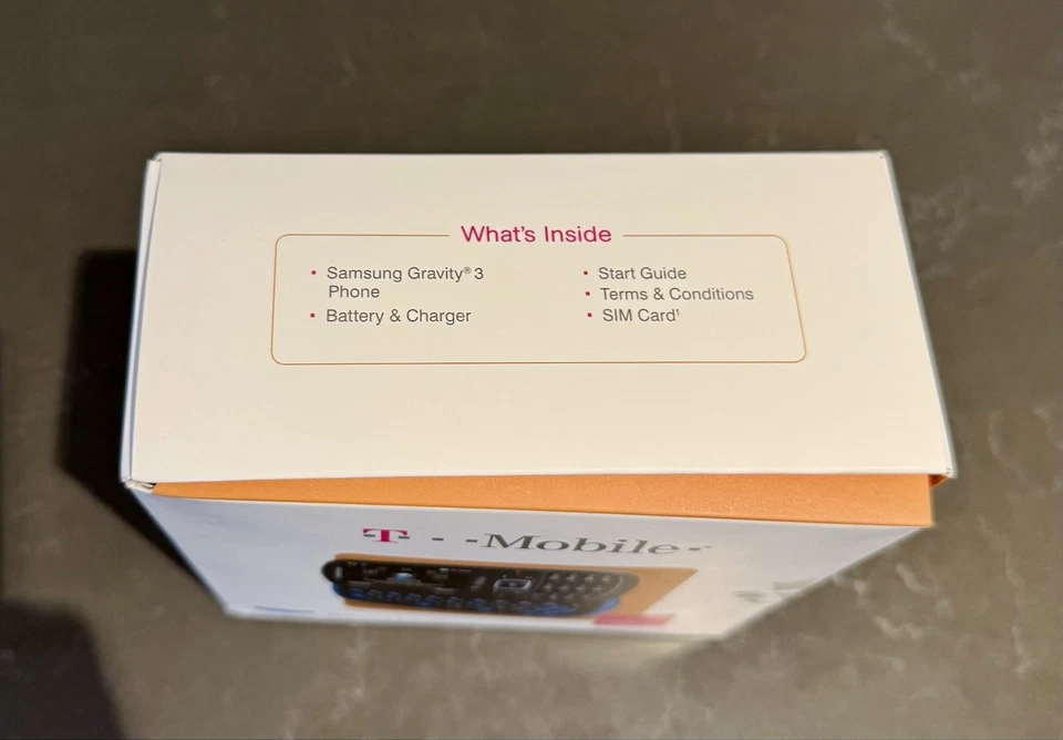 Kit T-Mobile Samsung T479 Gravity 3 Azul Marino - Excelente Estado Foto 2 de 4