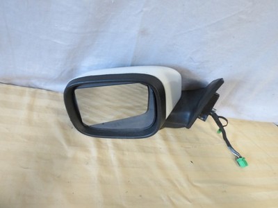 07-14 Volvo XC90 POWER HEAT P. FOLD Mirror Left DRIVER TURN & CAMERA White OEM