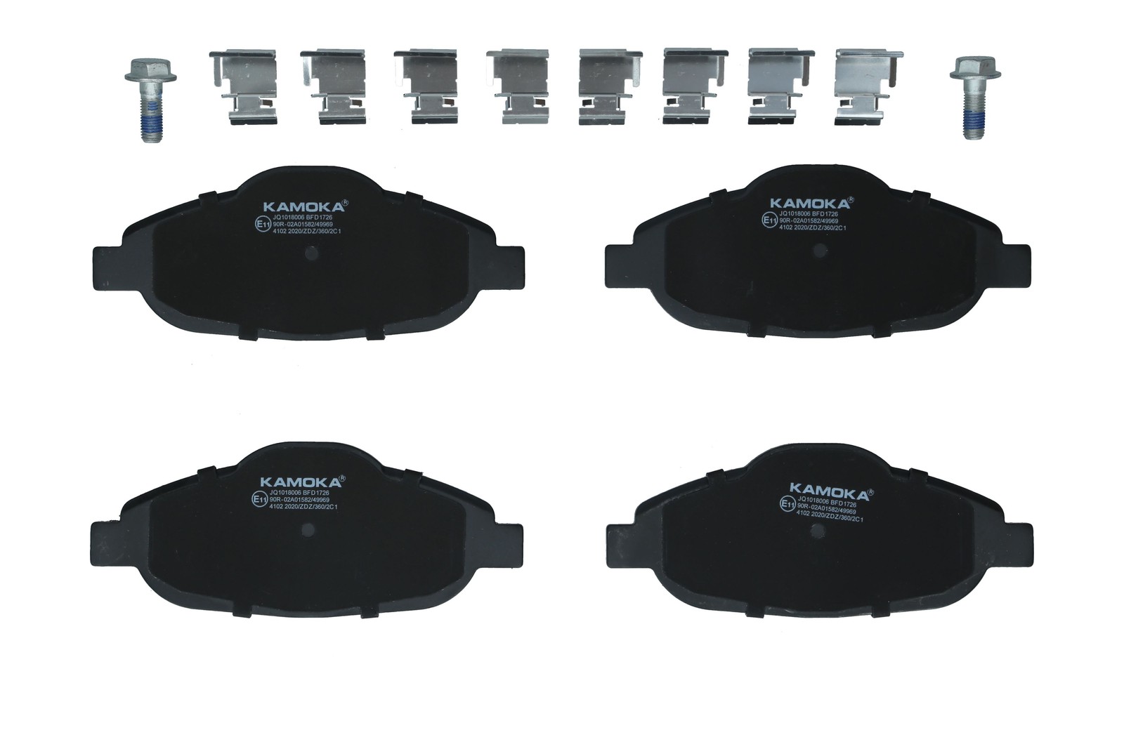 Für KAMOKA UK�ADY HAMULCOWE JQ1018006 BRAKE PADS FRONT PEUGEOT 308 07-