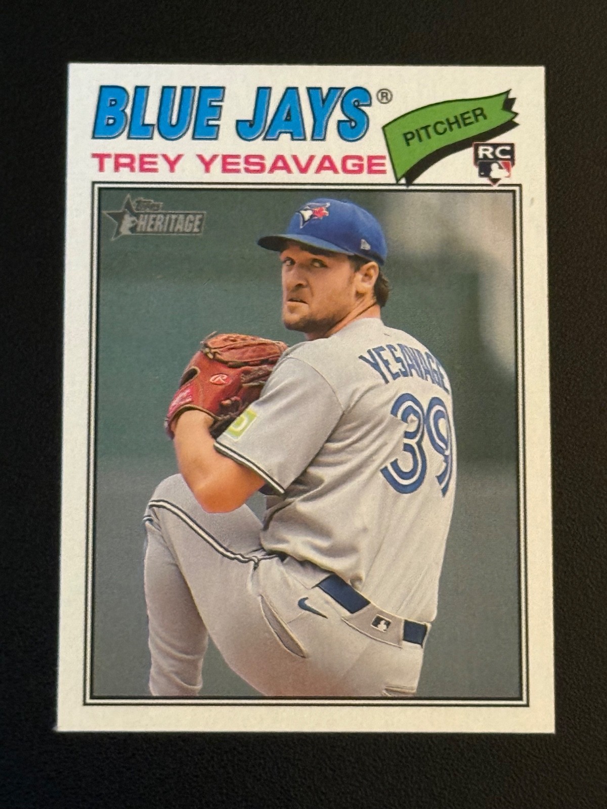 Trey Yesavage 2026 Topps Heritage #245 (Rookie)